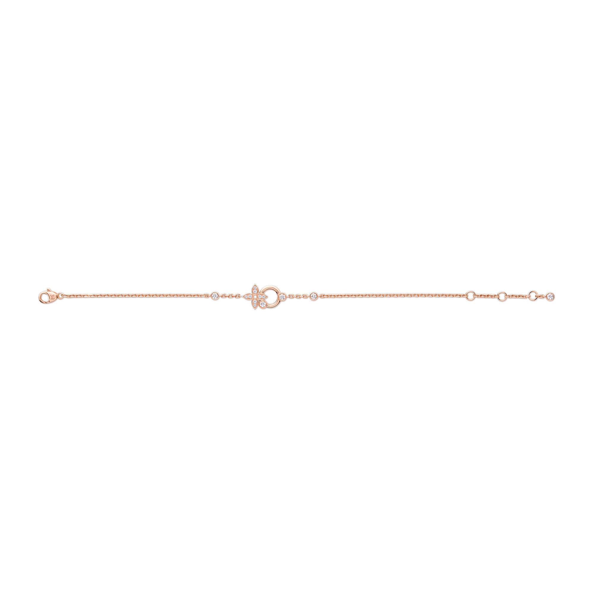 ダイヤモンド0.03ct♪ LV ブレスレット イディール ブロッサム ブレスレット イディール ブロッサム (ホワイトゴールド